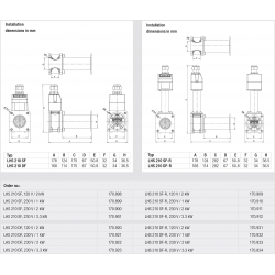 LHS 210 SF-R, 230V/1 kW